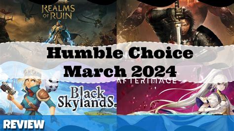 March 2024 Humble Choice 